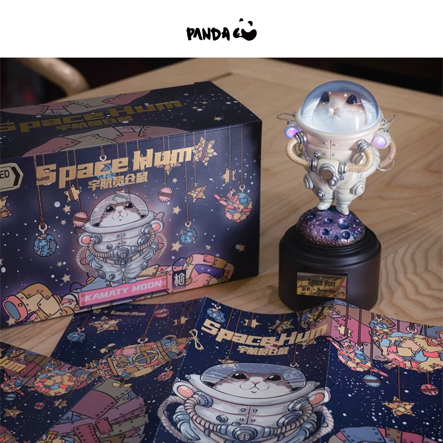 Space Hum Astronaut Hamster - White Edition Mitsuji Kamata