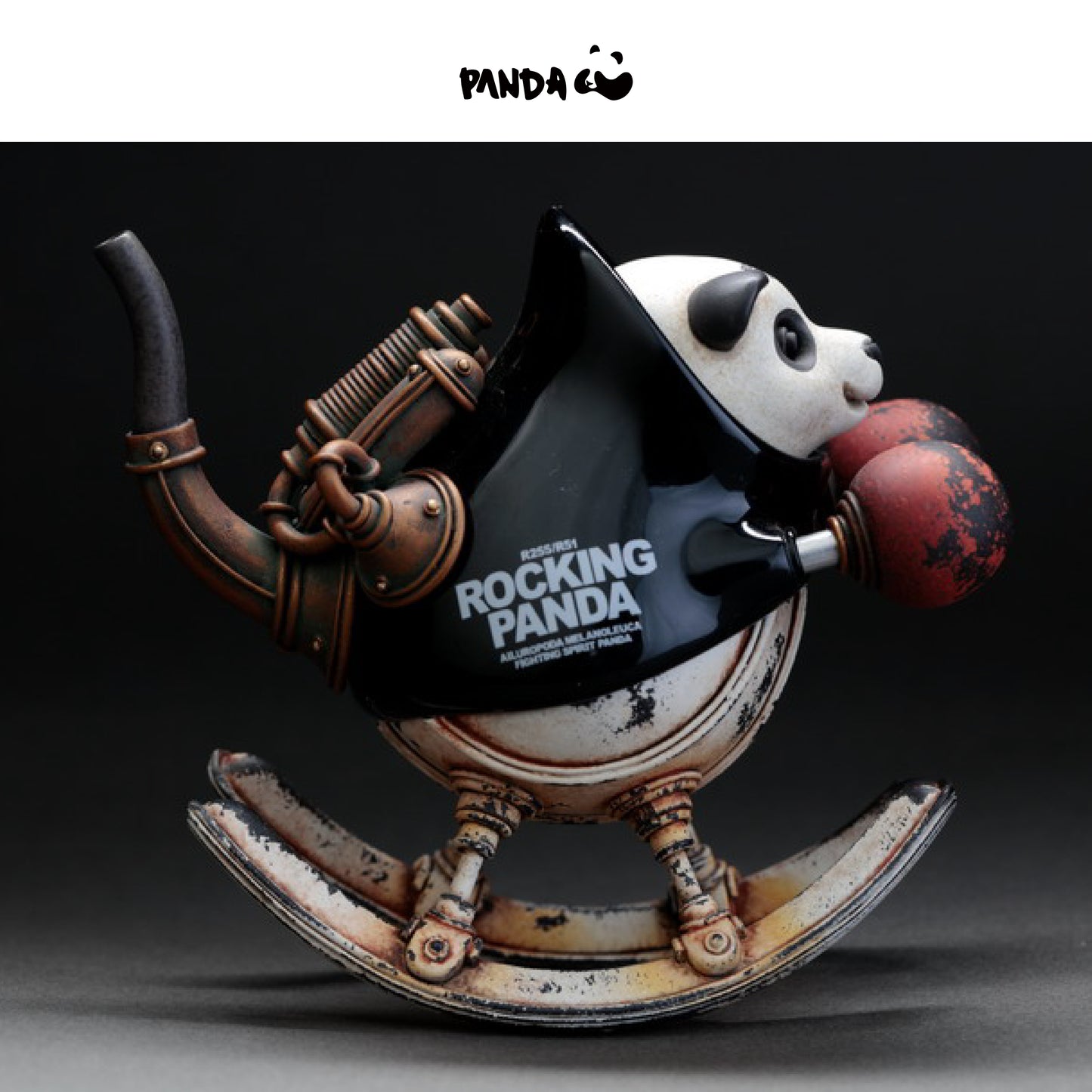 Rocking Panda, the Cyber Wasteland.Limited to 300 pieces 松岡ミチヒ口