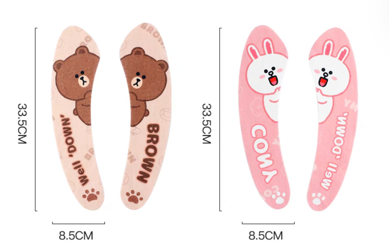 LF Toilet Seat Sticker-BROWN/CONY