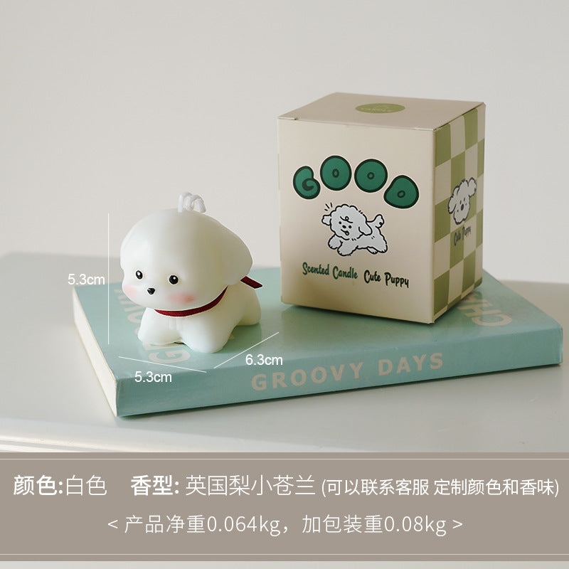 Puppy Candle