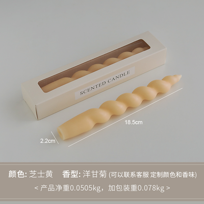 Twist stick candle