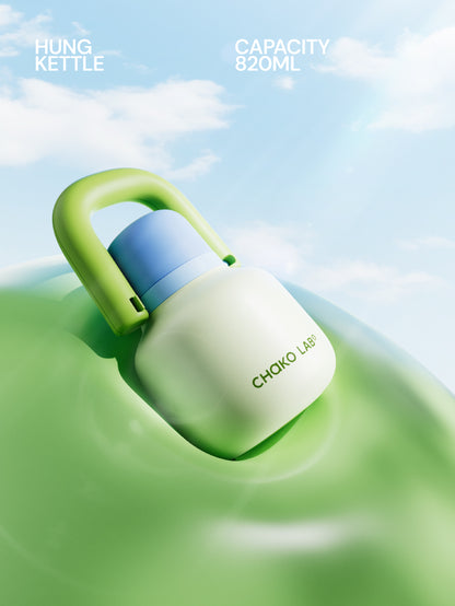 Hanging pot-jackfruit (yellow and blue)/Hanging pot-green apple (blue and green)