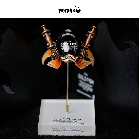 GOLDFISH Cyber Wasteland Original Little Goldfish Art Statue 松岡ミチヒ口