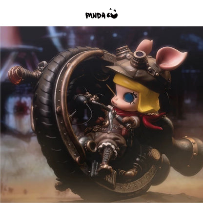 Mamma Mamma Maker+POP｜“Steampunk Unicycle Storm Piggy MOLLY” Jasmine High-end Art Statue  Mitsuji Kamata
