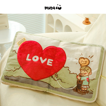 NOOK  Quest for the Heart Comic Book Pillow