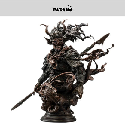 Ghosts and Gods - Noh Pin: Di Qing” Bronze Resin Edition Uncle Kuang  Number of editions: 300