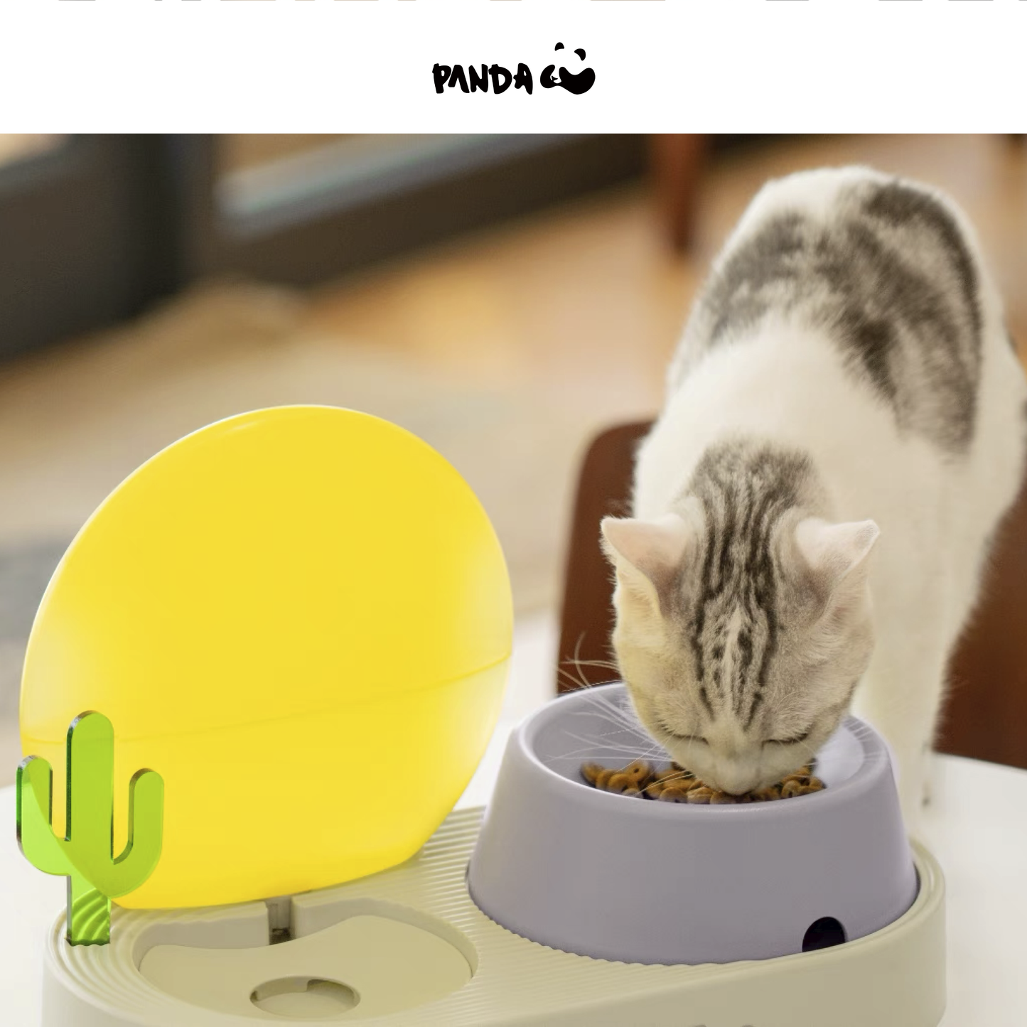 QS04P Auto Pet Feeder - Sunrise Design