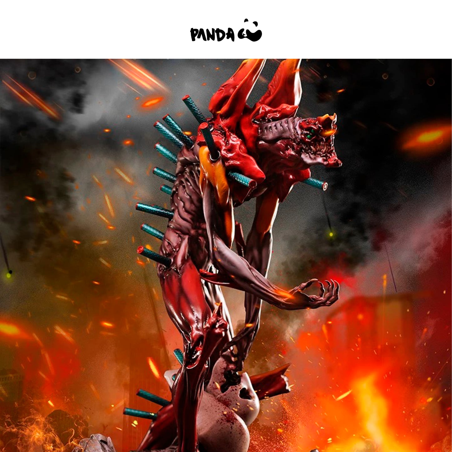 EVANGELION-02” EVA2 Beast Form Art Statue MODELS