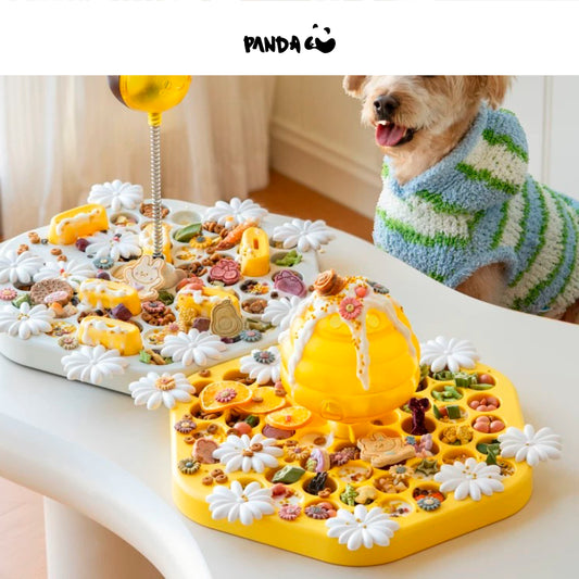 QS22B Pet Snuffle Slow Feeder - Hign Shakable Ball Design