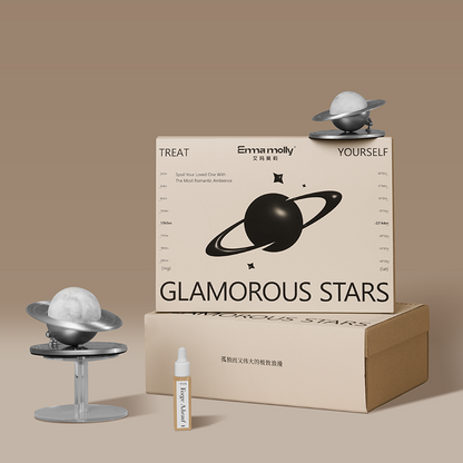 Aromatherapy Brilliant Star Ring Gift Box-Keep Moving Forward