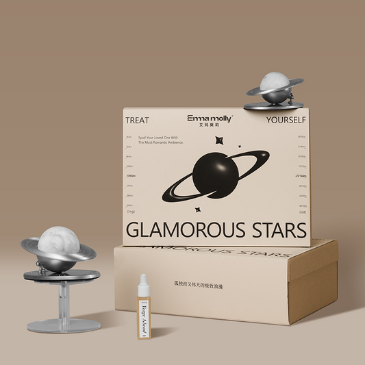 Aromatherapy Brilliant Star Ring Gift Box-Keep Moving Forward