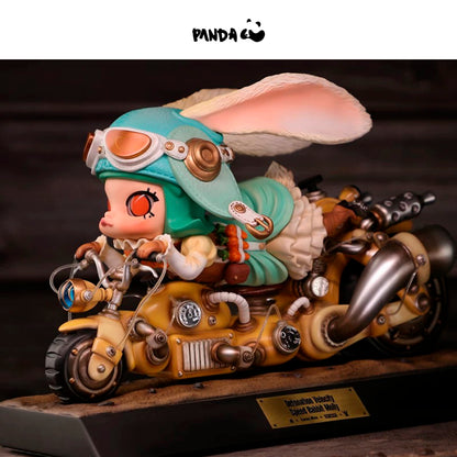 Mamma Mamma Maker+POP｜“Steampunk Bursting Speed Bunny MOLLY” V2 Molly's Play Art Statue Mitsuji Kamata
