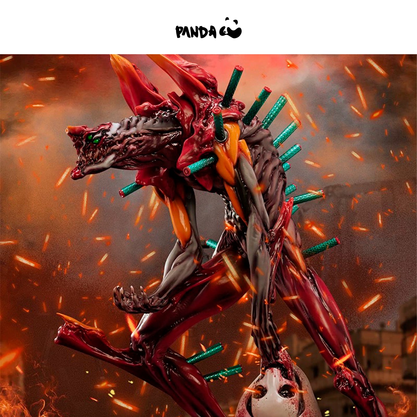 EVANGELION-02” EVA2 Beast Form Art Statue MODELS