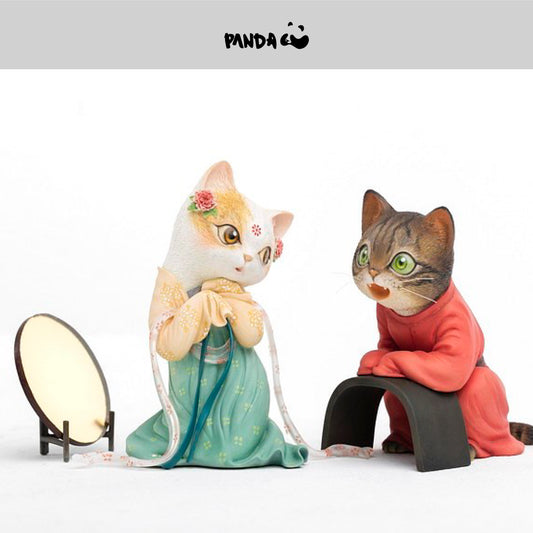 Le fil rouge du « Chat peint - Rêver de Tang Guajira »