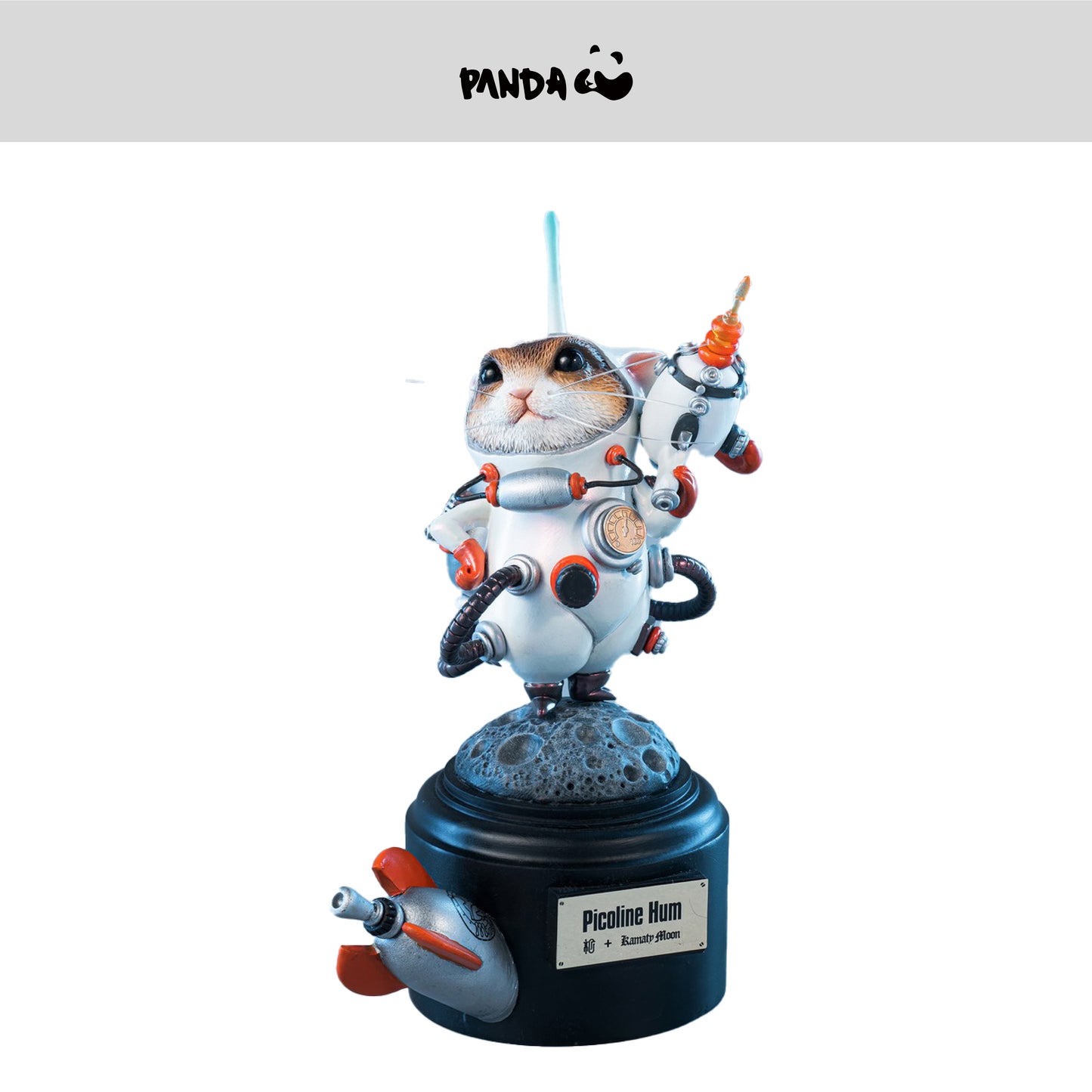 Picoline Hum Space Ranger Hamster - White Edition Mitsuji Kamata