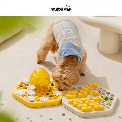 QS22H Pet Snuffle Slow Feeder - Big Shakable Ball Design