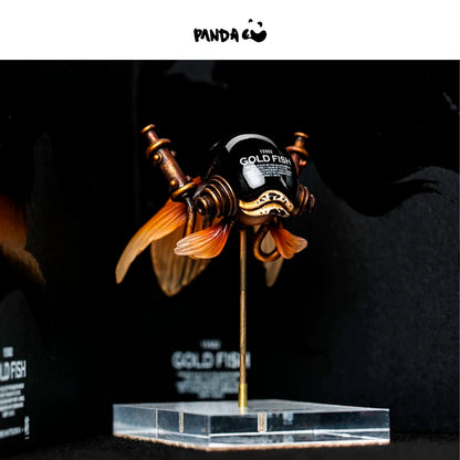 GOLDFISH Cyber Wasteland Original Little Goldfish Art Statue 松岡ミチヒ口