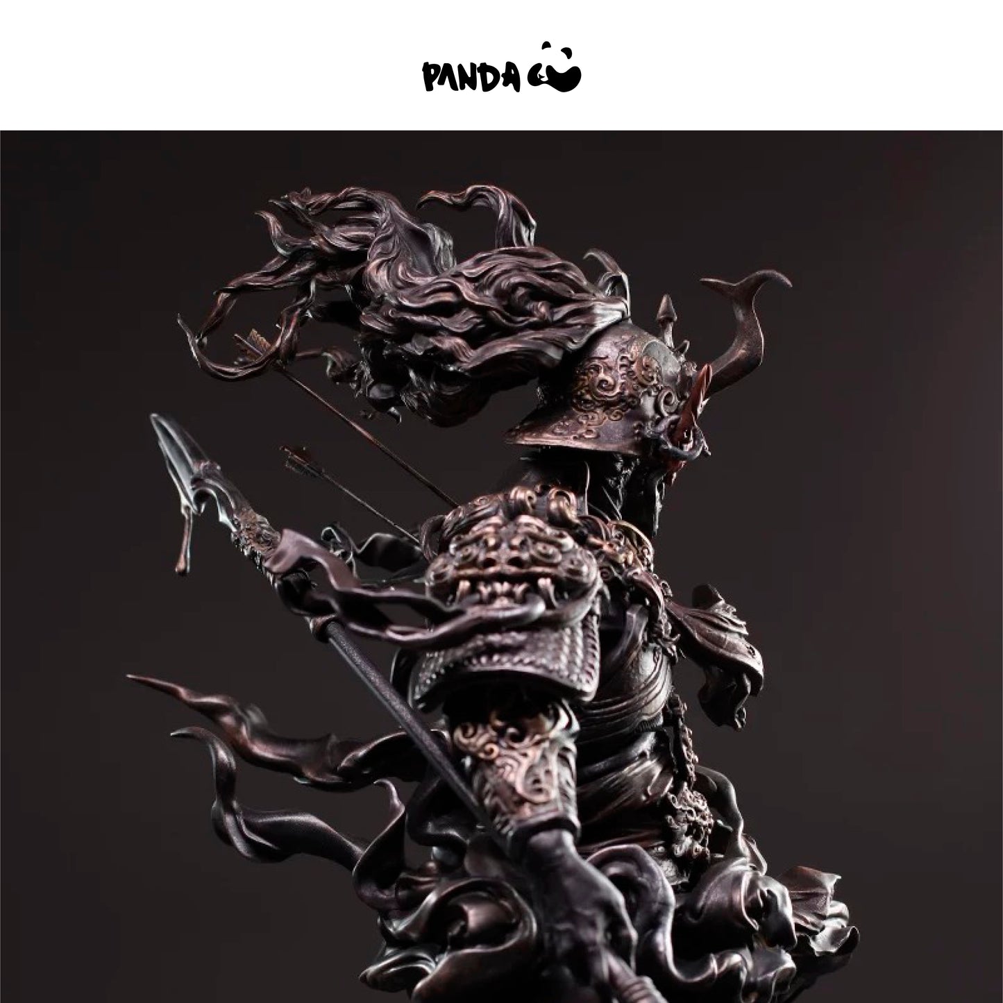 Ghosts and Gods - Noh Pin: Di Qing” Bronze Resin Edition Uncle Kuang  Number of editions: 300