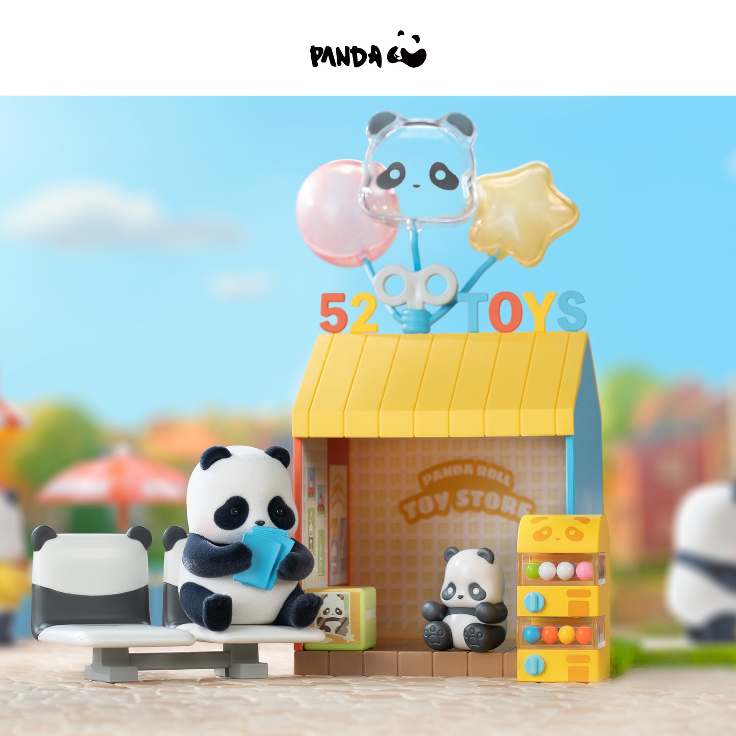 PANDA ROLL Shopping Street