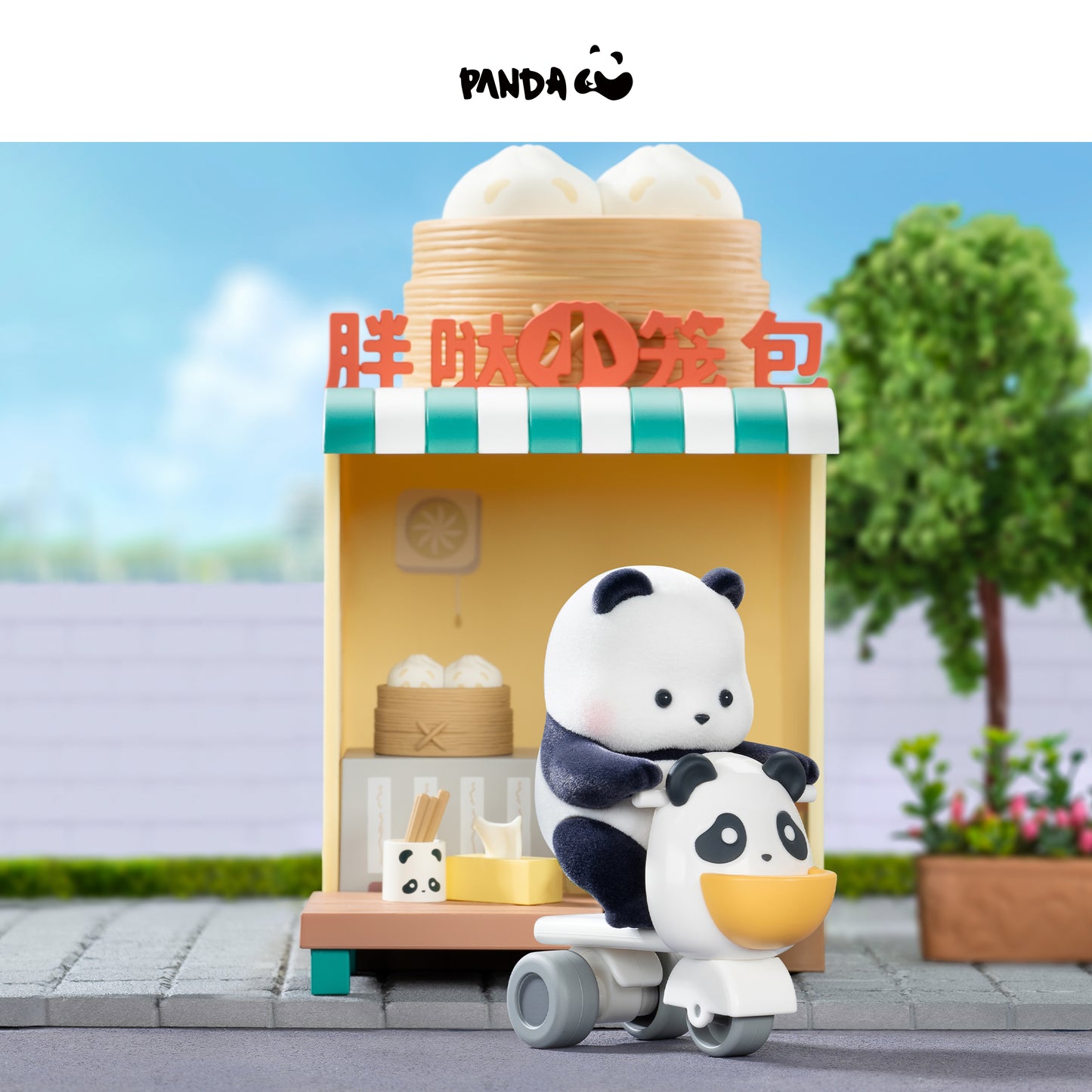 PANDA ROLL Shopping Street