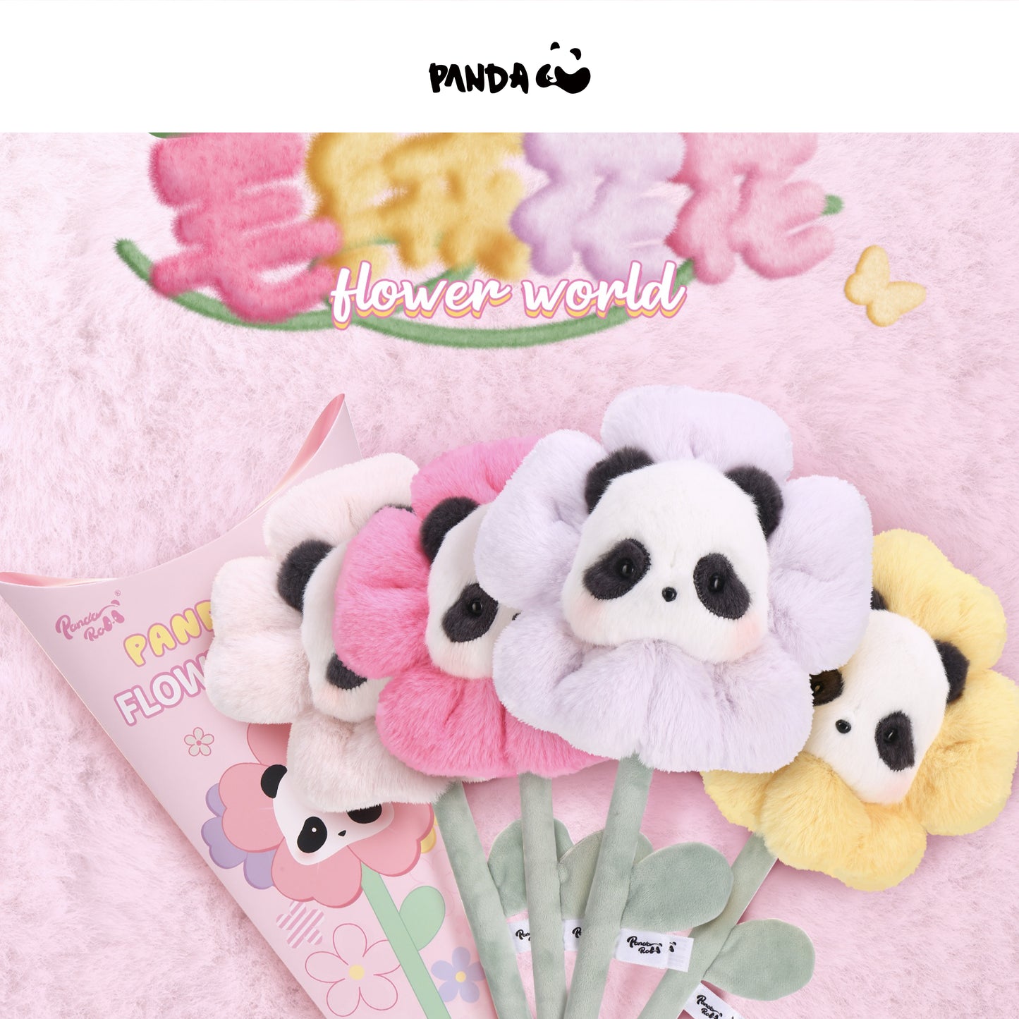 Panda Roll Flower World