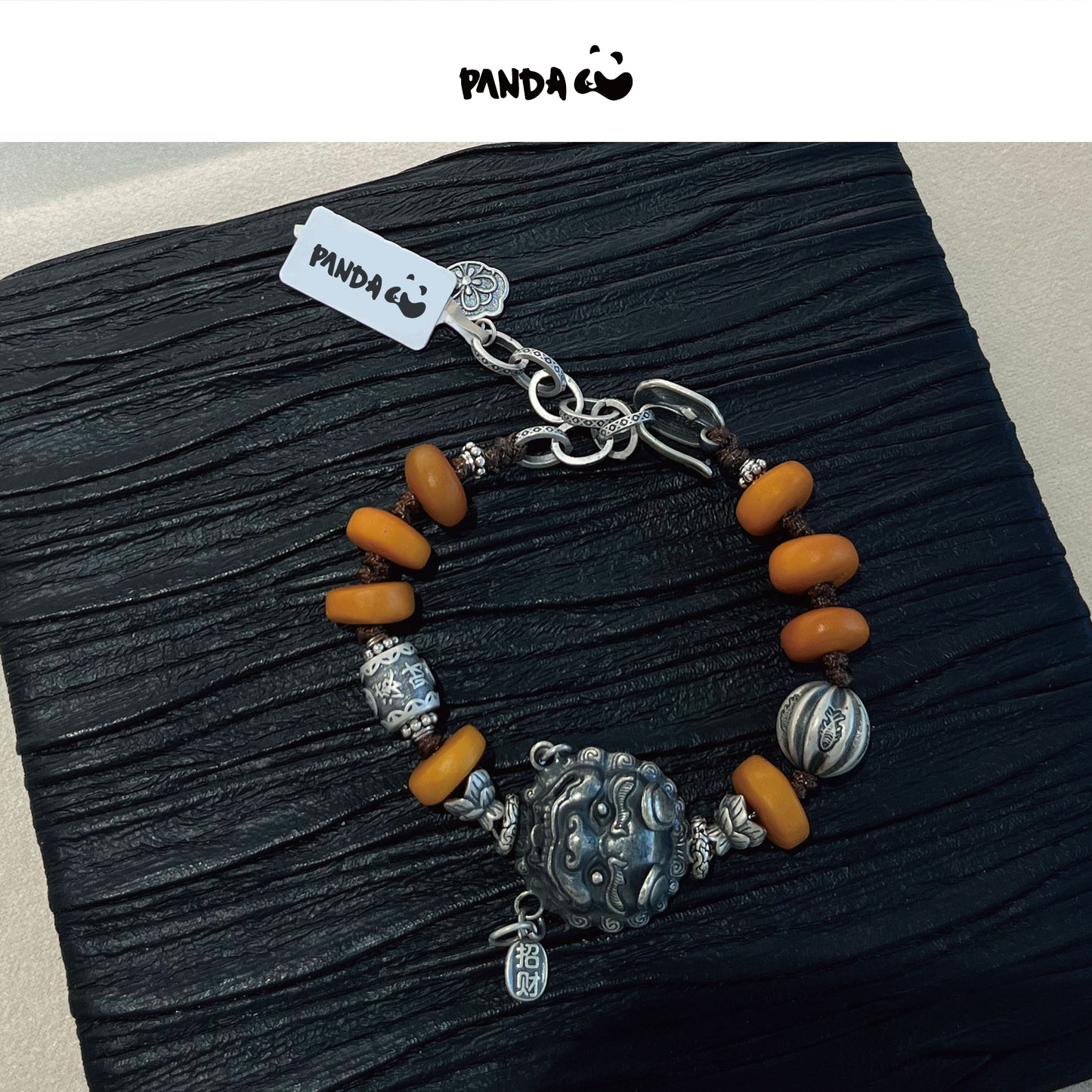 Beeswax silver Bracelet