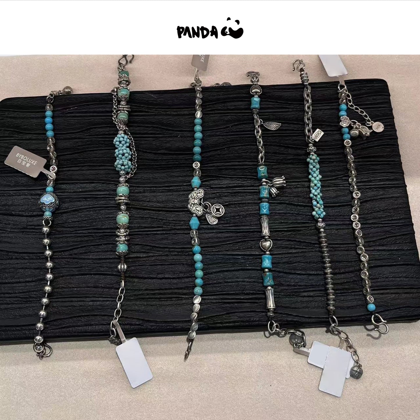 turquoise stone silver Bracelet