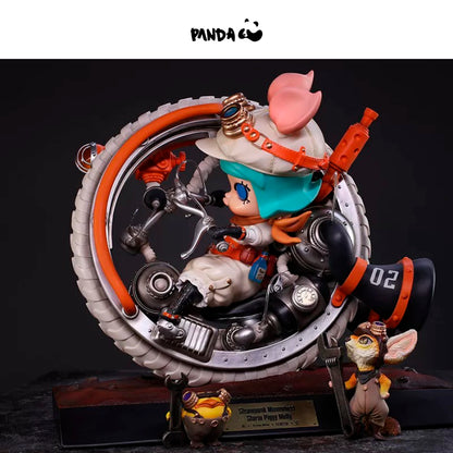 Mamoru Mamoru+POP｜“Steampunk Unicycle Storm Piggy MOLLY Special Edition” Art Sculpture  Mitsuji Kamata