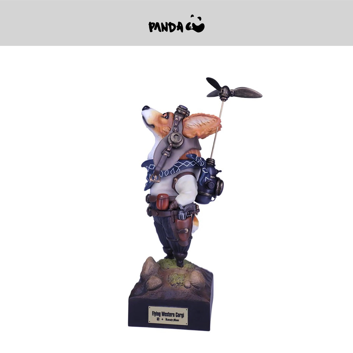 Flying Western Corgi. Mitsuji Kamata Quantity:200 pieces