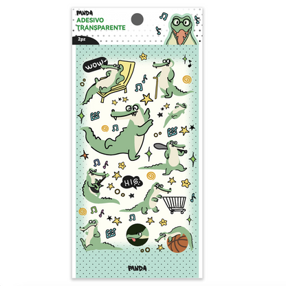 Adesivo IP del marchio PANDA  Coccodrillo