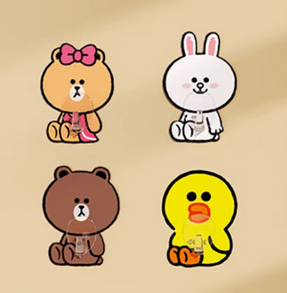 Traceless hook-sitting type