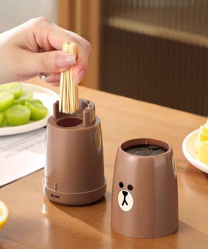 LF Toothpick Holder-BROWN