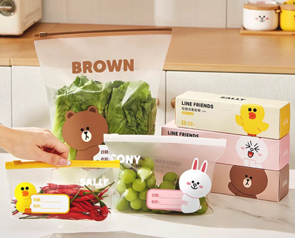 Sealed fresh-keeping bag [32*27]-BROWN model /[15*23]-CONY model/ [10*20]-SALLY model