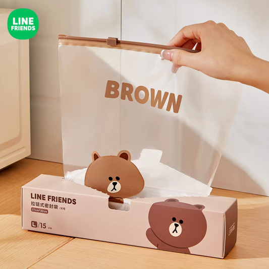 Sealed fresh-keeping bag [32*27]-BROWN model /[15*23]-CONY model/ [10*20]-SALLY model