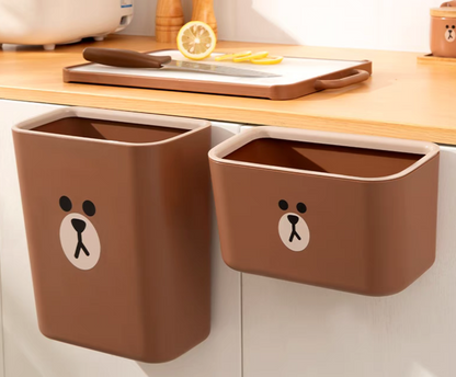 LF small wall-mounted trash can with lid
