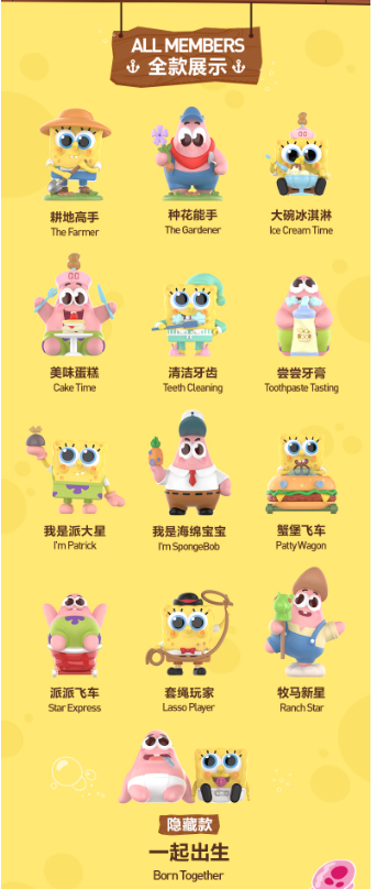 Bubble Mart - SpongeBob SquarePants