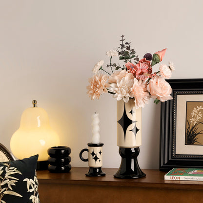 Vasi in stile medievale, ornamenti di alta qualità, decorazioni per la casa, portacandele, candele, vendite transfrontaliere