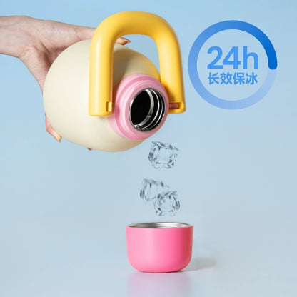 Hanging pot-jackfruit (yellow and blue)/Hanging pot-green apple (blue and green)