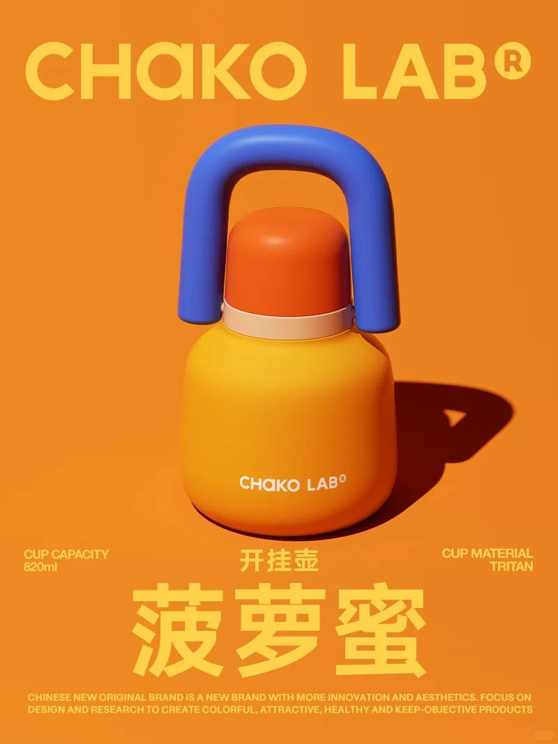 Hanging pot-jackfruit (yellow and blue)/Hanging pot-green apple (blue and green)