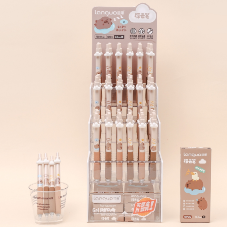 Capybara click gel pen