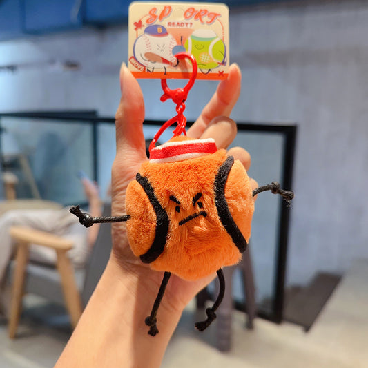 Original Ball Sports Plush Pendant-Basketball