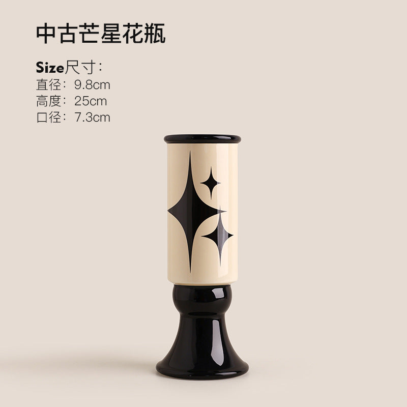 Vasi in stile medievale, ornamenti di alta qualità, decorazioni per la casa, portacandele, candele, vendite transfrontaliere