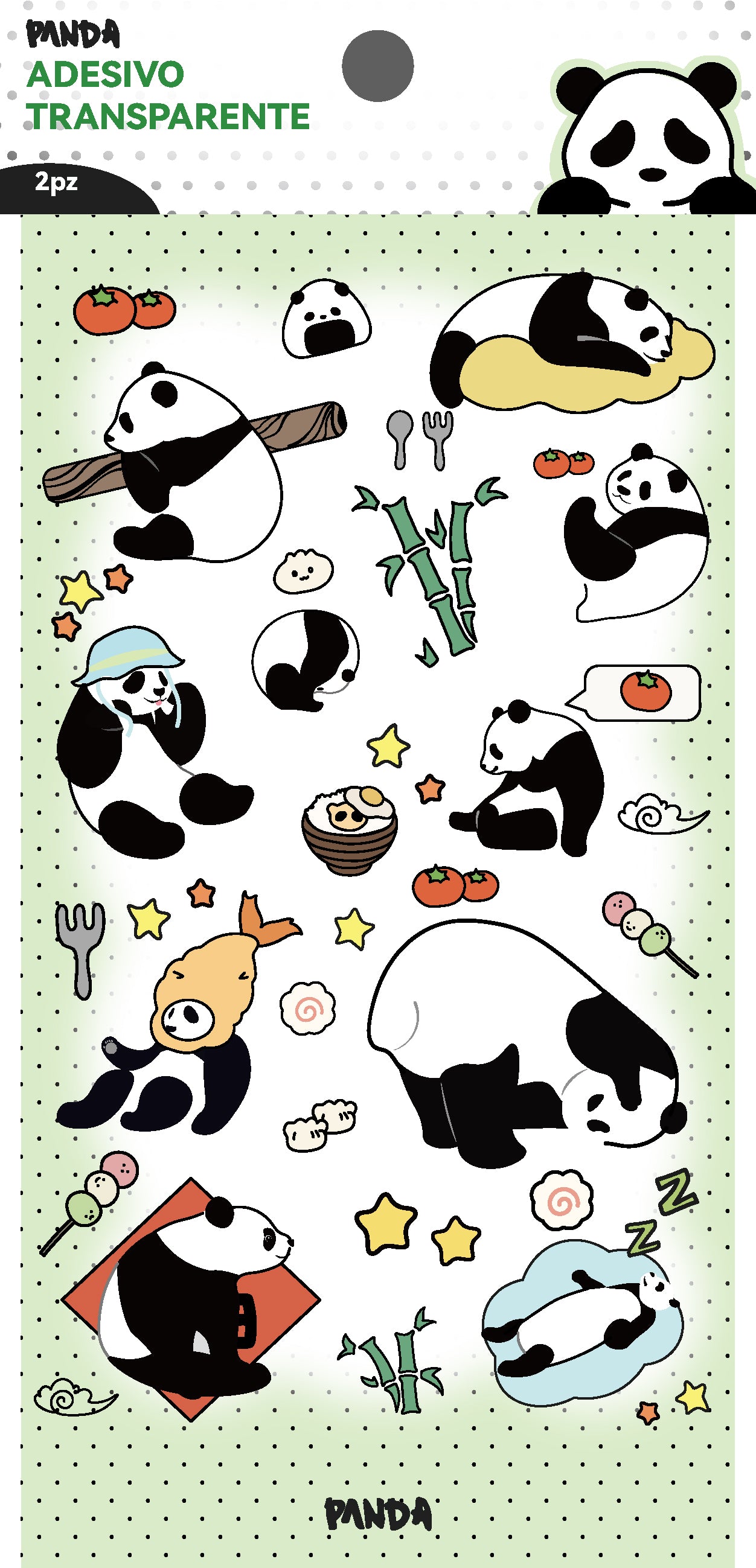 Adesivo IP del marchio PANDA