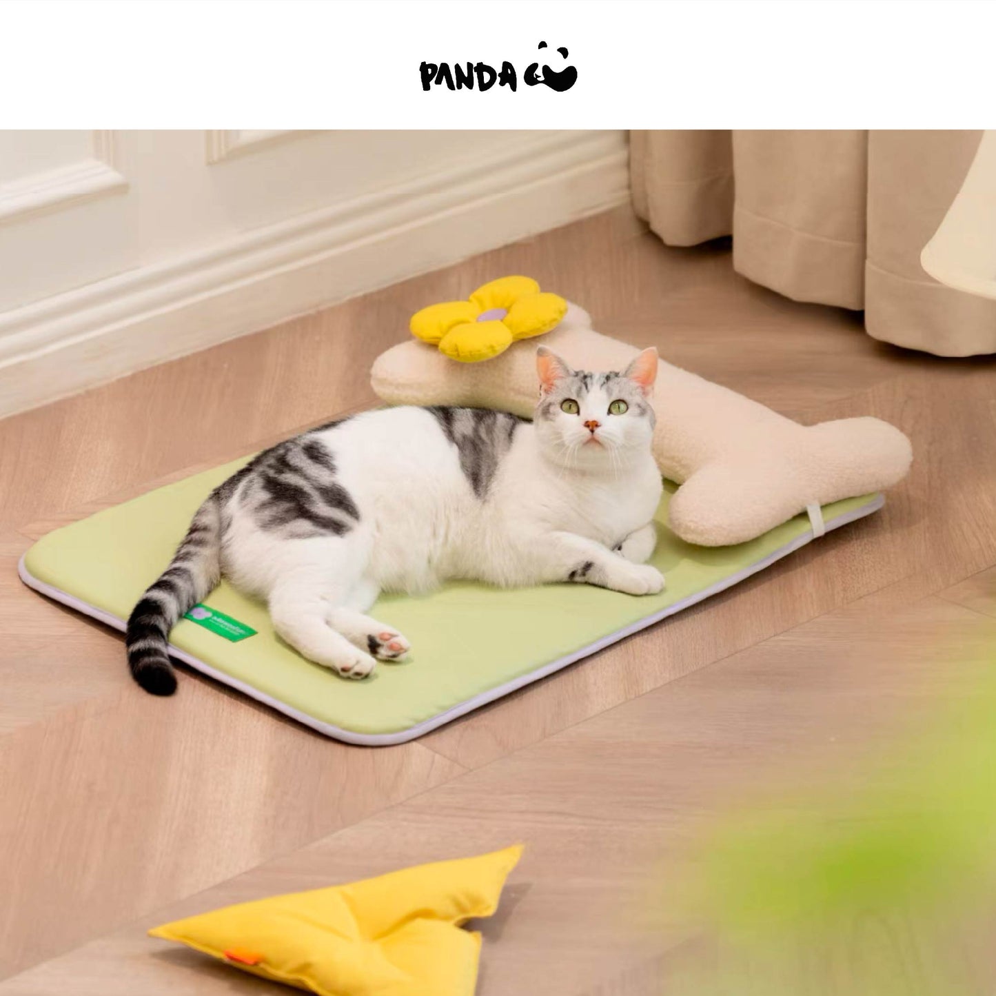 QCP105 Pet Cool Mat Bone shape pillow design