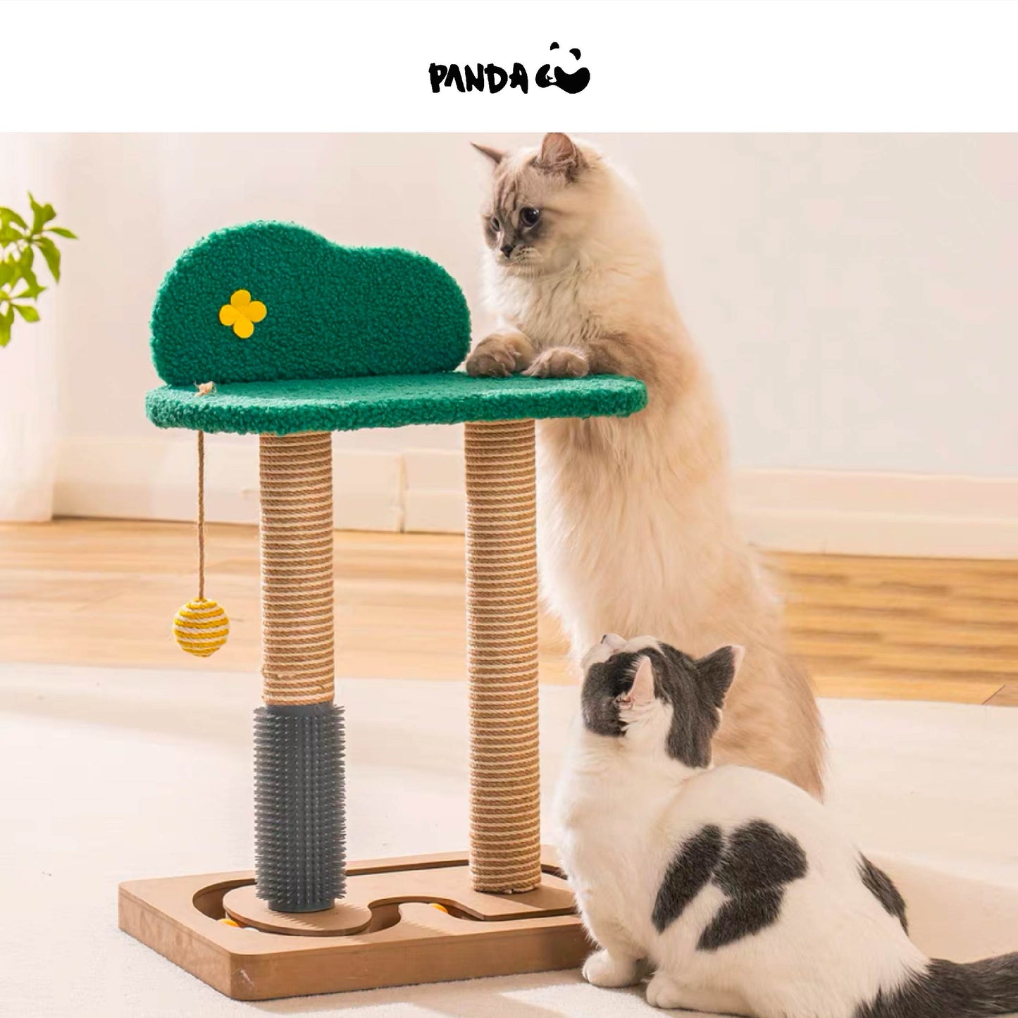 WPL010 Jouets pour chats - Arbre à chat labyrinthe de jardin