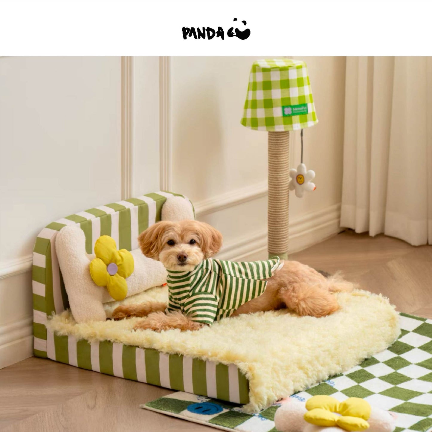 QCP166 Sofa Pet Bed -Anti-collapse