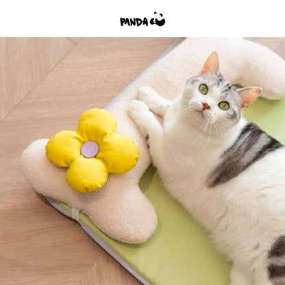 QCP105 Pet Cool Mat Bone shape pillow design