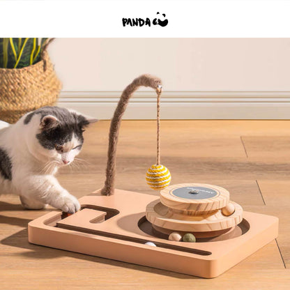 WP081 Jouets pour chats - Jouet tourne-disque pour chat