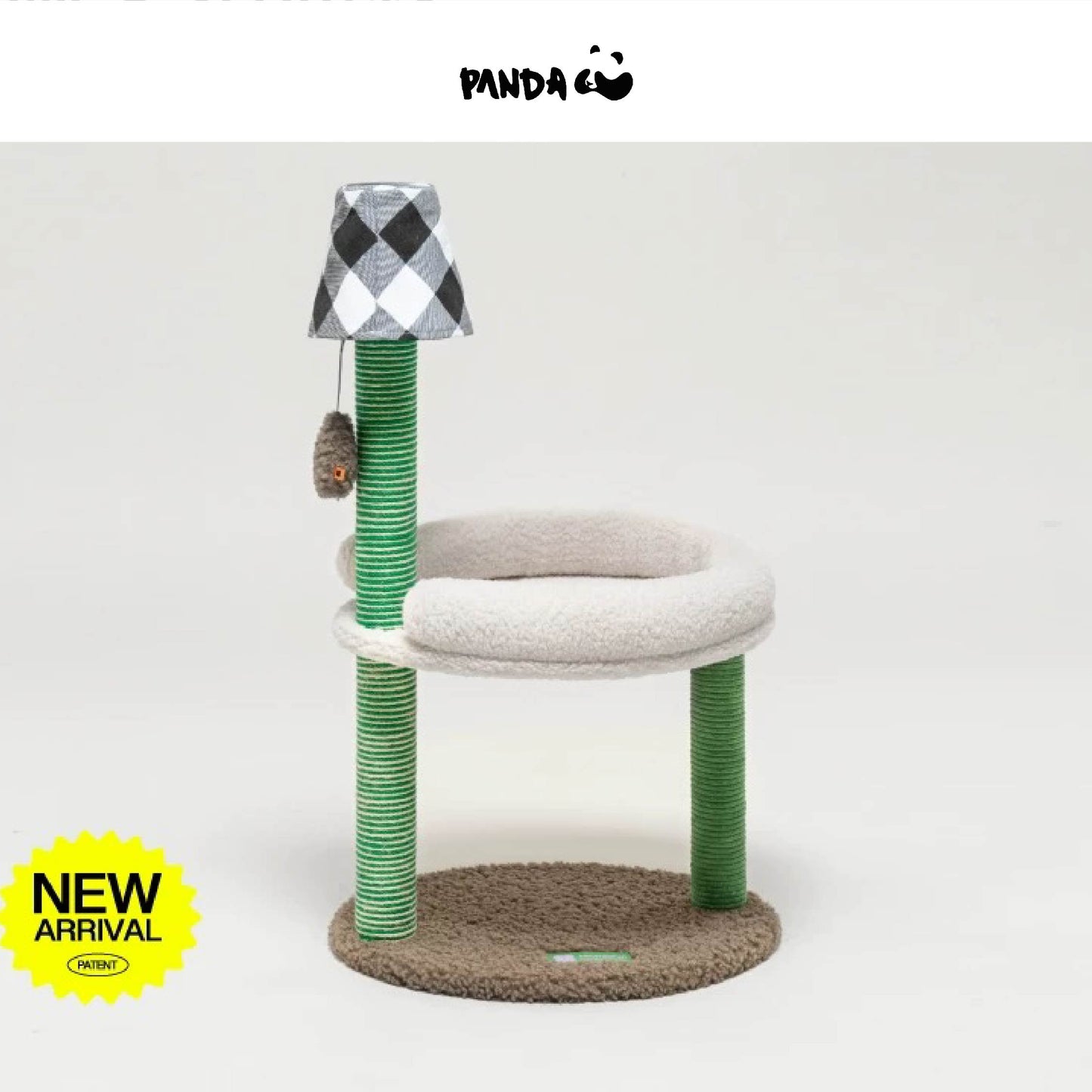 QM048 Cat Scratcher Post - Table Lamp Design
