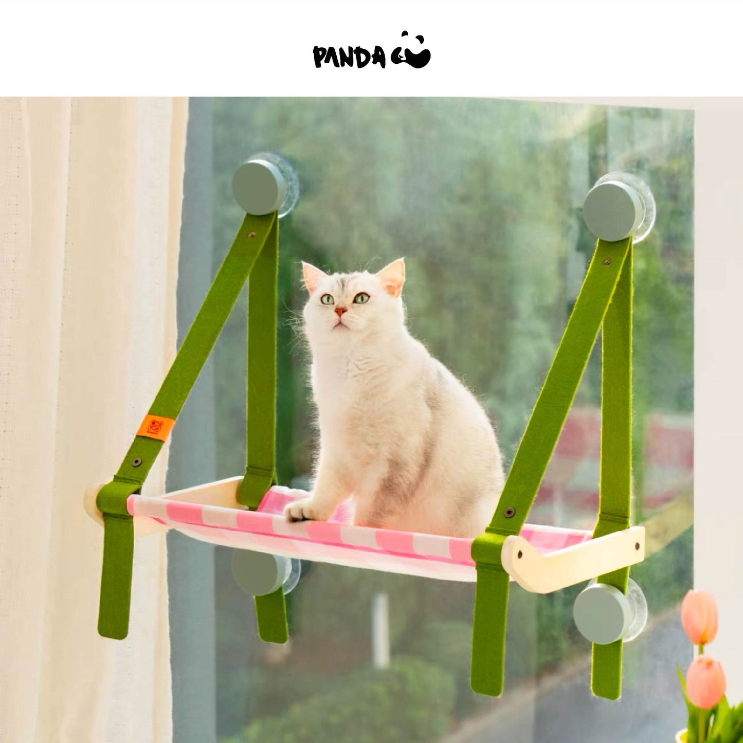 QM050 Cat Hammock Bed - Suction cup